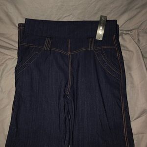 Denim like stretch leggings